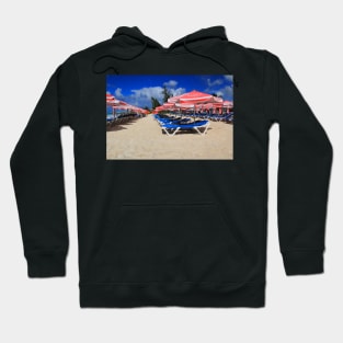 Barbados Beach chairs Hoodie